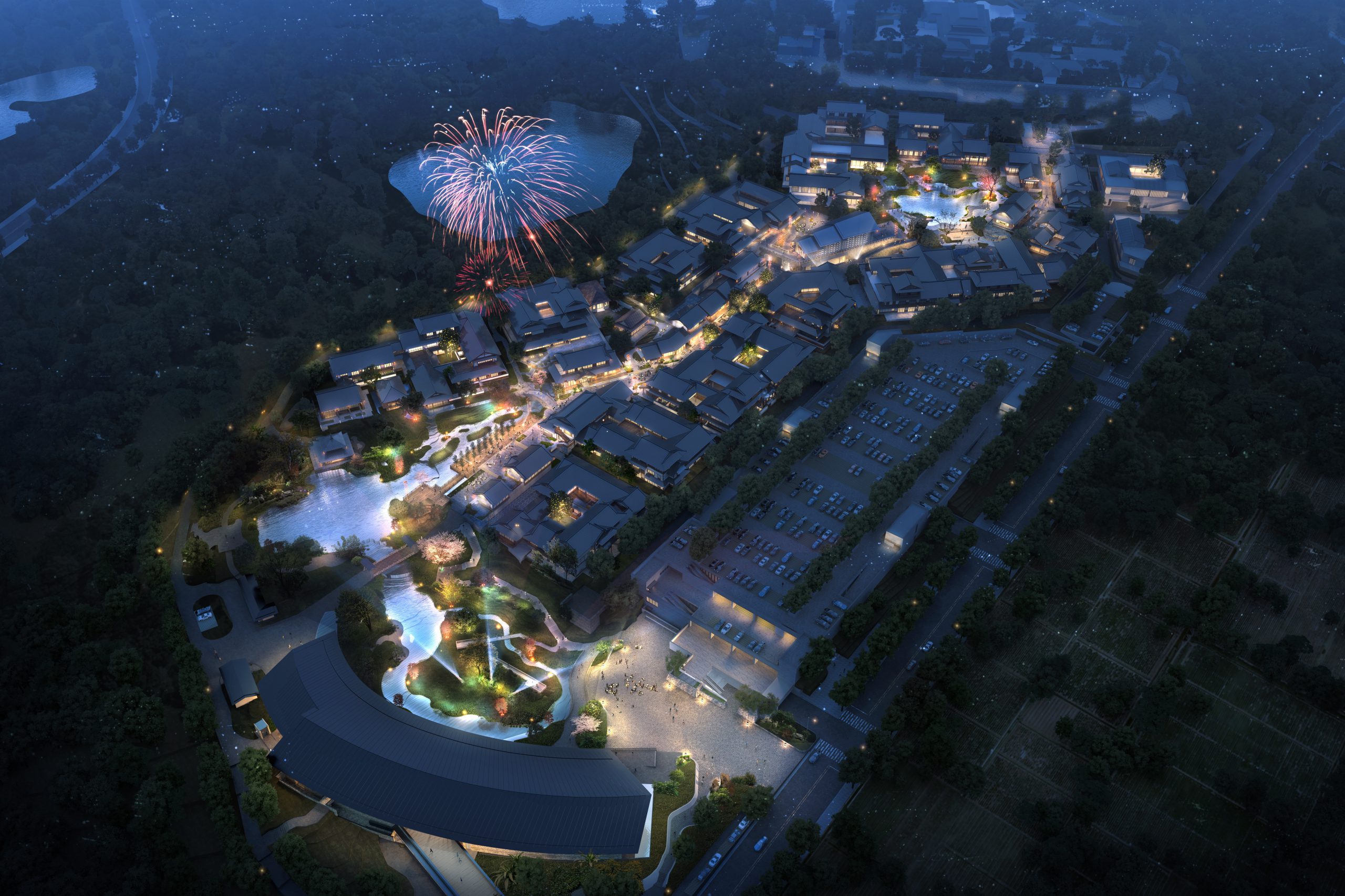 青岛·藏马山融创-阿朵小镇基地介绍